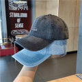 Miniatyrbilde 5 av 10: Baseballcap Casquette Dad Cap SVART black