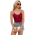 Miniatyrbillede 1 af 10: Damevest Camisole WINE RED M Wine Red M