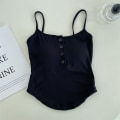 Pikkukuva 1 / 10: Strappy Tank Topit Hottie Sling MUSTA black