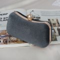 Miniatyrbild 5 av 10: Bronzing Bankettväska Single Shoulder Chain Bag GRÅ Grey