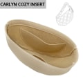 Miniatyrbillede 2 af 10: Filt inderpose Moon Bag inderlomme KAFFE B B coffee B-B