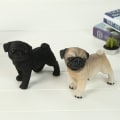 Miniatyrbillede 5 af 8: Hundeharpiksdekoration Hjemmeharpiks dekorative ornamenter A A A