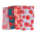 Miniatyrbilde 10 av 10: Poppy Print skjerf Poppy Floral sjal SVART Black