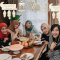 Miniatyrbillede 3 af 10: Træ Ramadan Dekoration Eid Banner Mubarak Håndværk 4 4