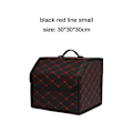 Miniatyrbillede 4 af 10: Trunk Organizer Box Værktøj Opbevaringstaske MØRKE RØD dark red