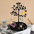 Miniatyrbillede 6 af 10: Smykkedisplaystativ Smykkedisplaystativ SORT Black