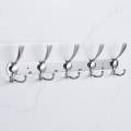 Pikkukuva 5 / 10: Makuuhuoneen säilytysteline ripustusteline SILVER 5 TRI HOOKS 5 TRI Silver 5 Tri Hooks-5 Tri Hooks