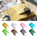 Miniatyrbilde 6 av 10: Turtle Basking Bord Turtle Klatreplattform GUL Yellow