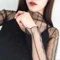 Miniatyrbillede 6 af 9: T-shirt toppe se gennem bluse 1 1 1