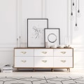 Pikkukuva 4 / 7: Kaapin kahva Vetolaatikko GOLD 2KPL 2KPL gold 2pcs-2pcs
