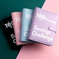 Miniatyrbild 3 av 10: 100 Days Savings Challenge 100 Envelope Challenge Pärm SVART Black