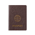 Miniatyrbilde 1 av 10: RFID Passport Cove Passport Protector 01-BRUN 01-BRUN 01-Brown
