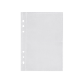 Miniatyrbillede 1 af 10: 10 STK Løsblade Album Fotokort Album Binder TRANSPARENT 2 transparent 2 grids-1-2 grids-1