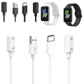 Miniatyrbilde 8 av 10: Smartband Ladekabel Klokke Laderledning HVIT TYPE-C TYPE-C White Type-C-Type-C