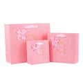 Miniatyrbillede 7 af 10: Rose Flower Gavepose Papirpose HVID L L White L-L