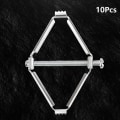 Miniatyrbilde 1 av 10: Stikkontakt Boksholder Veggbryter Stikkontakt 10STK 10STK 10pcs