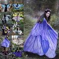 Pikkukuva 7 / 10: Butterfly Wings Cape Fairy Wings -viitta A A A