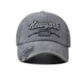 Pikkukuva 9 / 10: Brodeeratut lippalakit Distressed Faded Casquette WINE RED wine red
