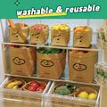 Miniatyrbillede 4 af 10: Kraft Paper Box Food Opbevaringspose F F F