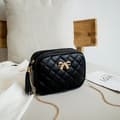 Dame Crossbody Taske Kædehåndtaske SORT black