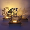 Miniatyrbilde 10 av 10: Eid Mubarak-pynt Ramadan-dekorasjon C C