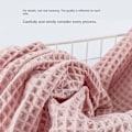 Pikkukuva 7 / 10: Cotton Waffle kylpypyyhe Yksiväriset pyyhkeet KELTAINEN yellow