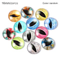 Miniatyrbilde 1 av 10: 20 stk/10 par Eyes Crafts Eyes Puppet Crystal Eyes 16MMCOLOR 16mmcolor random