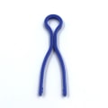 Pikkukuva 1 / 10: Puolakiinnikkeet Kierrekelat Klipsit TUMMANSINIS-10 KPL TUMMA dark blue-10 pcs