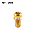 Pikkukuva 1 / 10: MTB V jarrusatulan ruuvit GOLD M6X10MM Gold M6X10MM