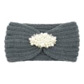 Miniatyrbilde 9 av 10: Strikkede pannebånd Head Wrap SVART black