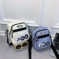 Miniatyrbild 2 av 10: Canvas axelväska Crossbody väska BLÅ Blue