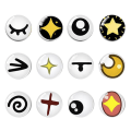 Miniatyrbilde 6 av 10: 20 stk/10 par Eyes Crafts Eyes Puppet Crystal Eyes 16MMCOLOR 16mmcolor random