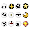 Miniatyrbilde 6 av 10: 20 stk/10 par Eyes Crafts Eyes Puppet Crystal Eyes 18MMCOLOR 18mmcolor random