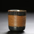 Miniatyrbillede 4 af 9: Keramisk tekop Vandkop SORT Black