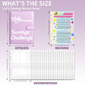 Miniatyrbild 4 av 10: 100 Days Savings Challenge 100 Envelope Challenge Pärm SVART Black
