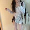 Pikkukuva 6 / 10: Tankkitoppi Crop toppi VALKOINEN M White M