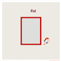 Miniatyrbilde 1 av 8: Magnetisk ramme Fotoramme RØD A4 red A4