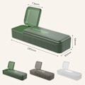 Miniatyrbilde 2 av 10: Kabeloppbevaringsboks Laderledning Organizer TRANSPARENT SORT Transparent Black