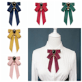 Pikkukuva 3 / 9: Rusetti Bowknot rintakorut PUNAINEN Red