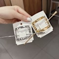 Miniatyrbillede 7 af 10: Geometrisk hårgaffel Metal hårstift STYLE 6 STYLE 6 Style 6