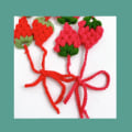 Miniatyrbillede 2 af 10: Strawberry Headband Fairy Headband STYLE 06 STYLE 06 Style 06