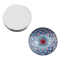 Miniatyrbilde 5 av 10: 20 stk trykt glass cabochons virvelglass cabochons 18MMCOLOR 18mmcolor random