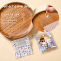Miniatyrbillede 7 af 8: 100 stk Cookies Emballagepose Selvklæbende poser 2 2 2
