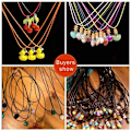Miniatyrbilde 6 av 8: 50 Stk Halskjede String Tau Lær Vokset Cord Chain SVART Black
