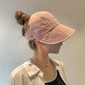 Miniatyrbillede 6 af 10: Solhat med bred skygge Foldbar fiskehat SORT black