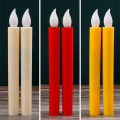 Miniatyrbild 4 av 10: LED Lantern Flameless Ljuslampa GUL TYPE2 TYPE2 yellow Type2-Type2