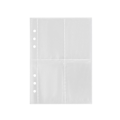 Pikkukuva 1 / 10: 10 KPL:n irtolehtinen albumivalokuvakortti Albumikansio LÄKYVÄ 4 transparent 4 grids-1-4 grids-1