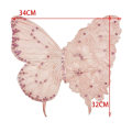 Miniatyrbilde 2 av 10: Butterfly Patch Clothes Patches SORT B ​​B Black B-B