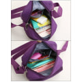 Miniatyrbilde 9 av 10: Crossbody-veske Skulderveske LILLA 1 1 purple 1-1