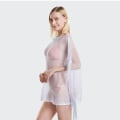 Miniatyrbillede 8 af 9: Bikini Cover Up Strandskjorter APRIKOS apricot